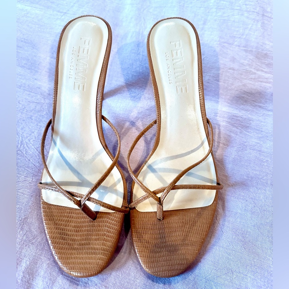 Femme Los Angeles size 38 in camel